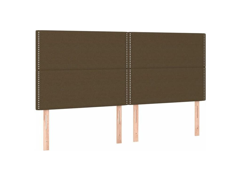 Nobellea bed base with mattress, dark brown, 160x200 cm, ASRU55792