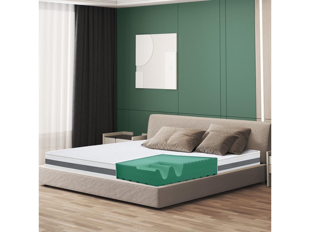 Double mattress 145x180 with orthopedic memory foam - Height 16 cm - Made in Italy UTUD81747