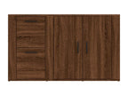 Brown Oak Buffet 100x33x59.5 cm Engineered Wood KFQQ87077