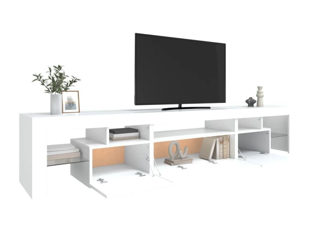 TV stand with Nobelleaères LED White 215x36.5x40 cm UTSV81991