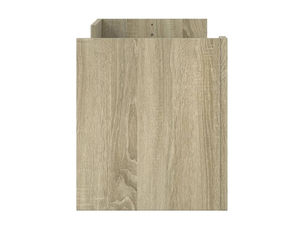 Oak TV stand 100x35x40 cm Engineered wood GUBG96562