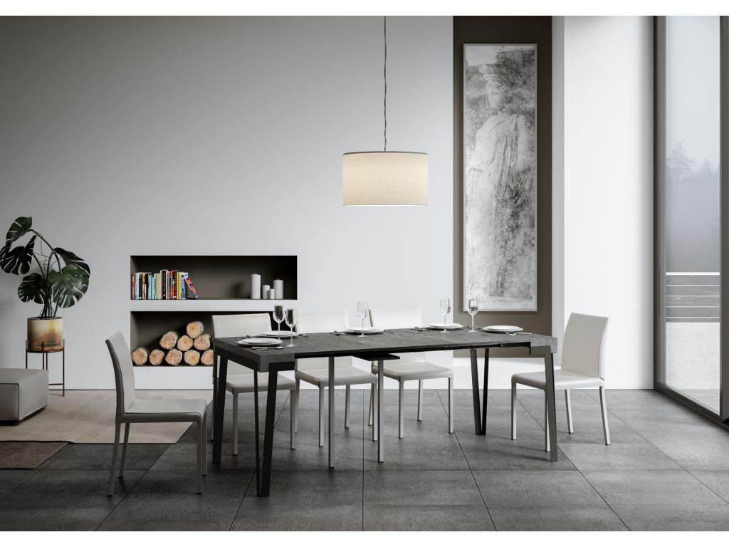 Extendable console table 90x40/300 cm Nobellea Concrete Grey frame Nobellea BAOH40887