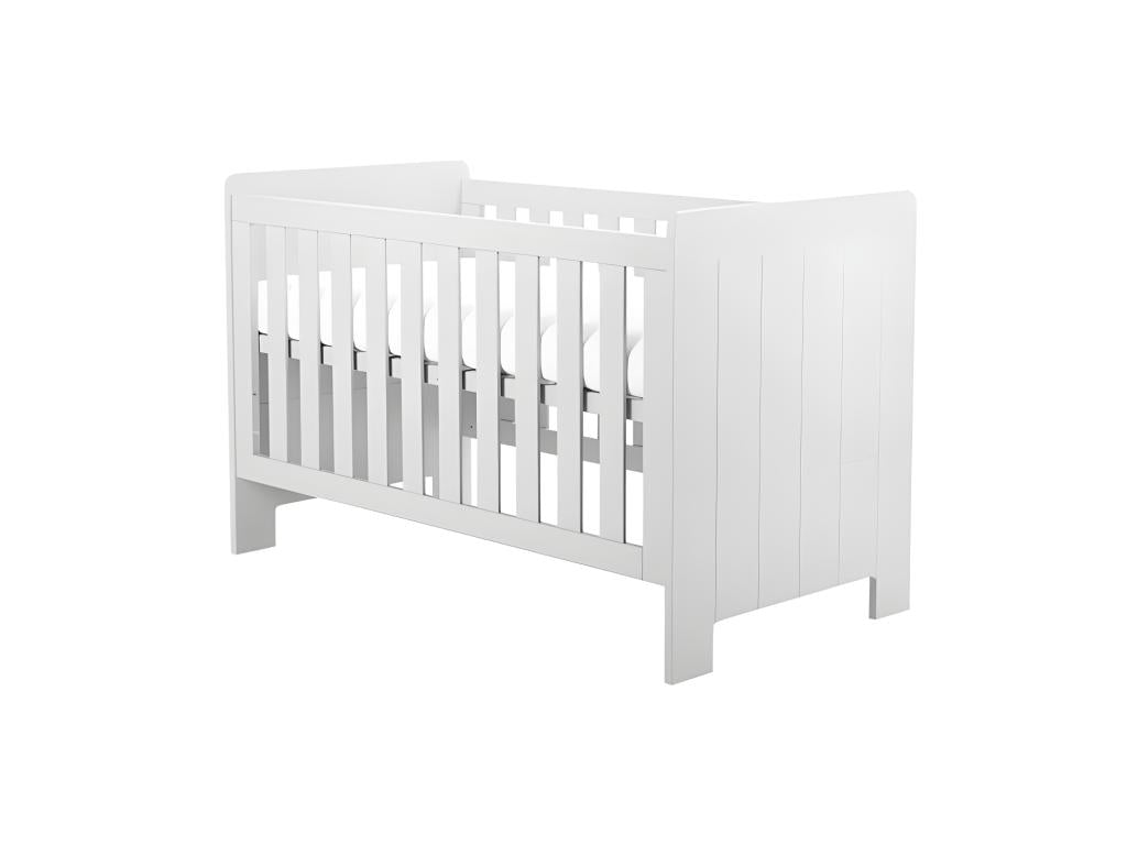 Nobellea White Convertible Baby Cot and Changing Table MXYJ45387