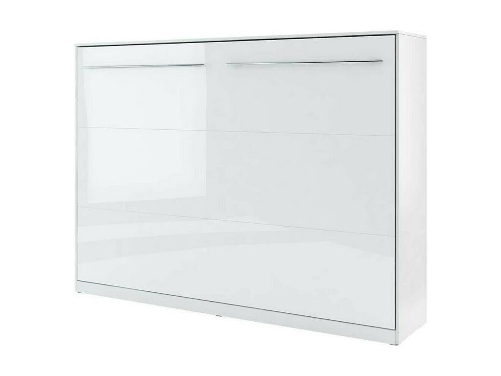 Nobellea AH165 Double White Wall Bed 140x200 Laminate 177x215cm YYWI67820