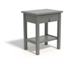 small bedside table with 1 drawer, Thio - solid graphite CRNR75386