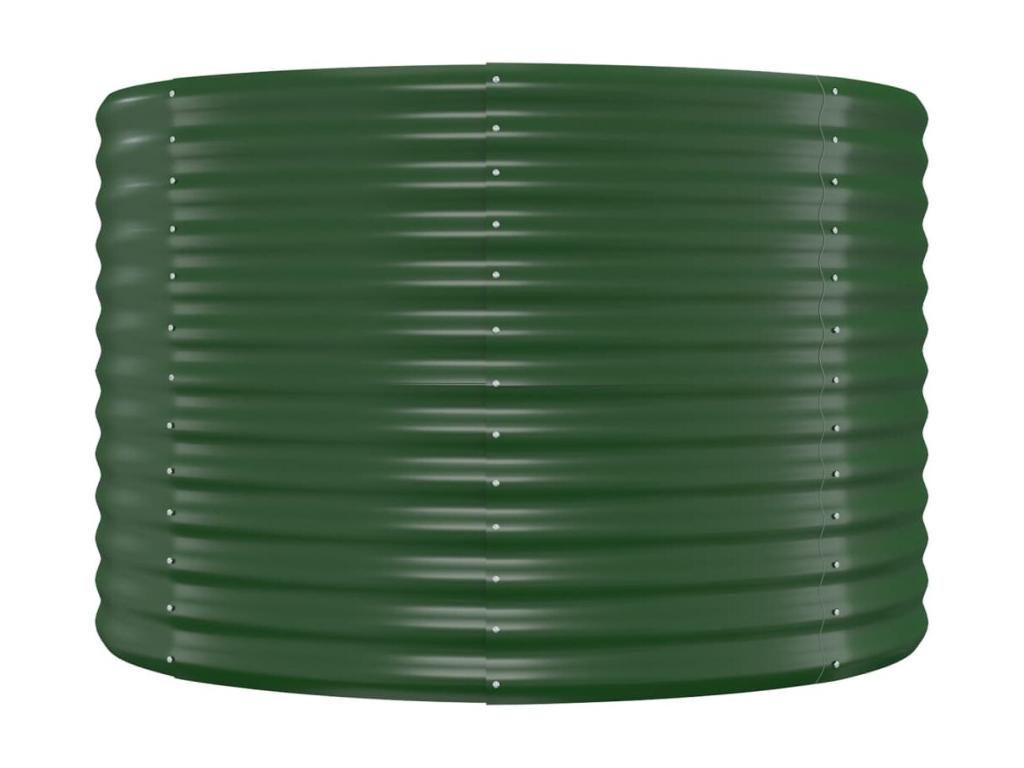 Green Planter 554x100x68 Powder-coated Steel AMWF62948