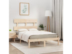 Bed frame without mattress 120x190 cm solid wood VSRZ55579