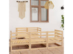 6-piece garden furniture set, solid pine wood ZMEH54204