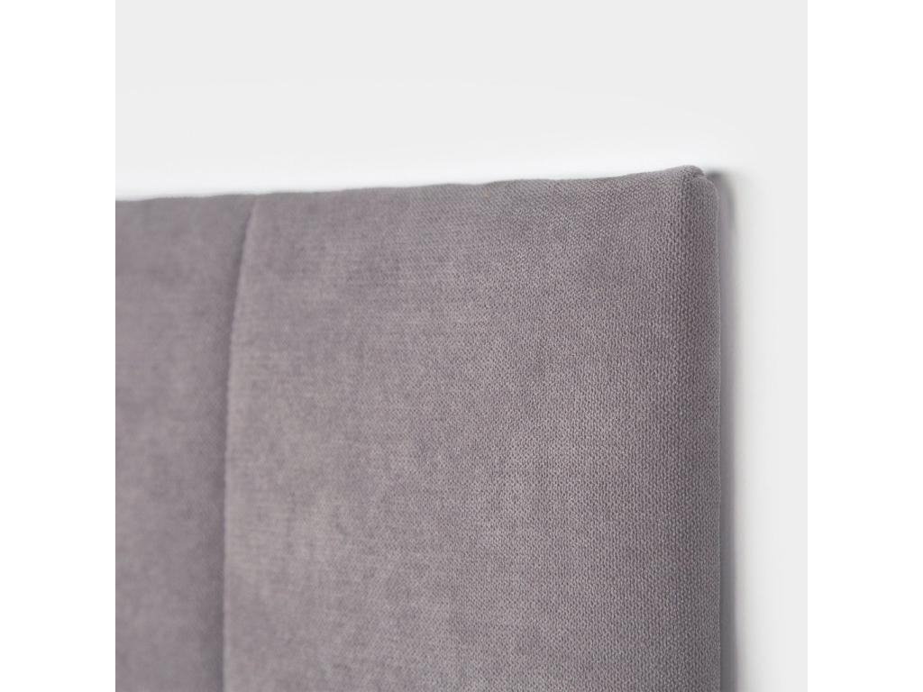 Double headboard in grey fabric 166x53 cm - Nobelea KXDL52487