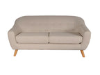 Nobellea 3-seater sofa - Beige RBKR00583