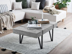 Nobellea Coffee Table, Concrete Effect, Grey KZLT31934