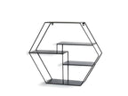 Nobellea 3-Tier Wall Shelf 61cm Black ITDC61758