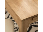 Boisona extendable table in solid oak wood, 140 to 180cm, TAHR38053