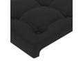 4-piece headboard set, black, 90x5x78/88 cm, faux leather, SDRI53269