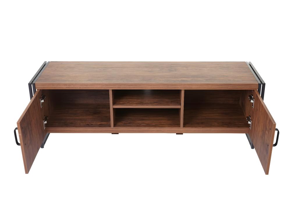 Nobellea-A27 TV Stand, 45x140x40cm, Wild Oak Finish, EHZL26997