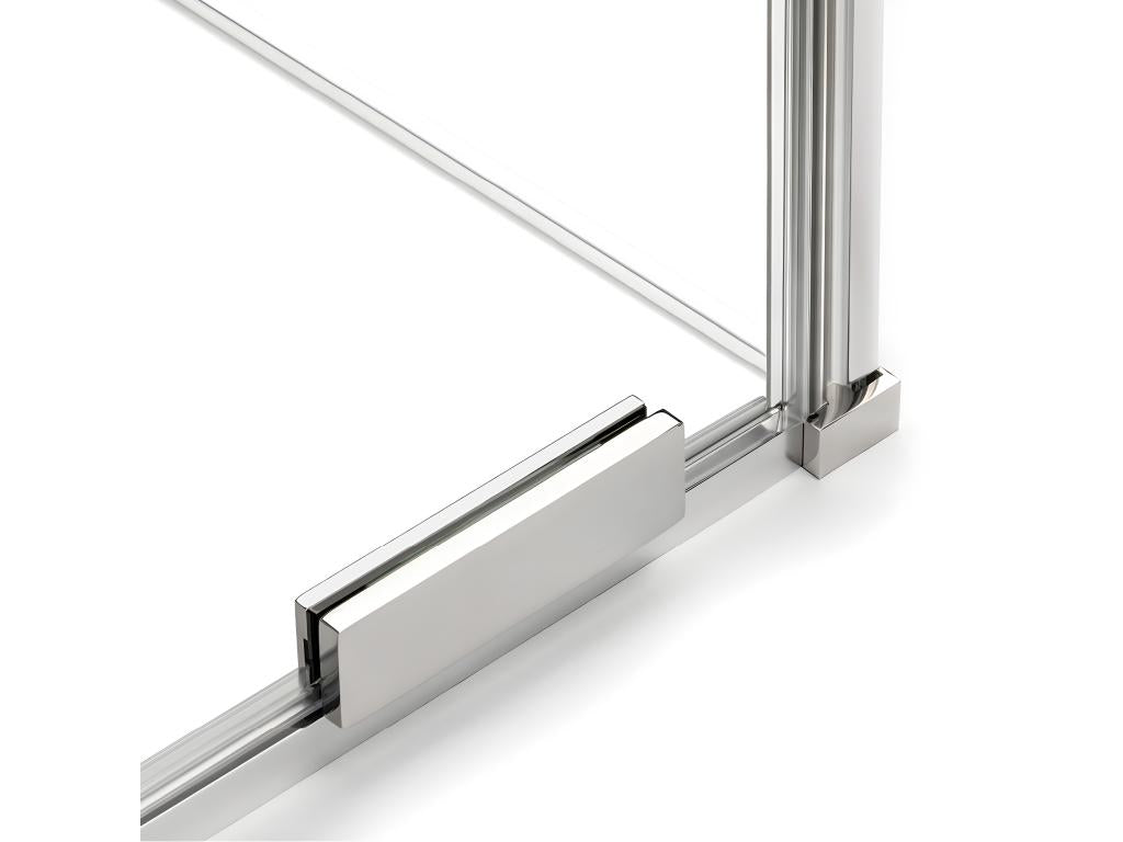 Boisona 80x120 cm sliding shower enclosure with corner access TLNB53733