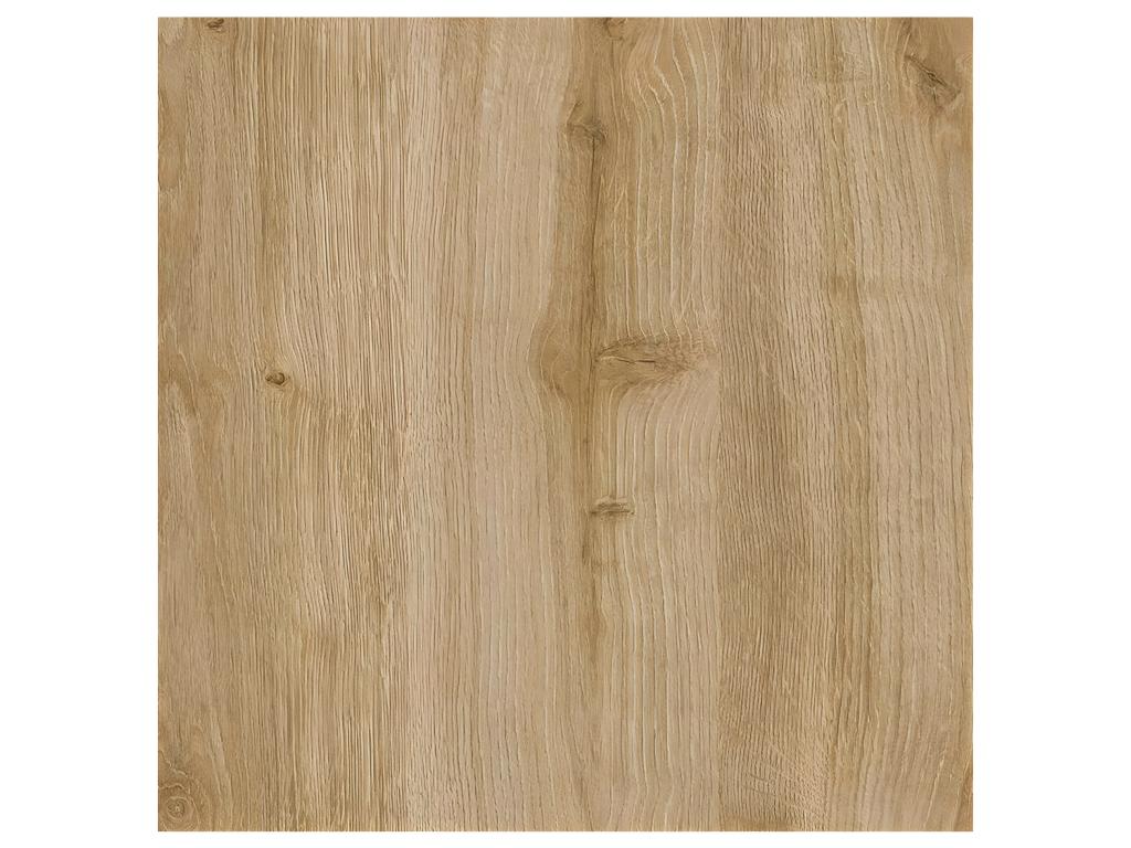 TV stand with 2 doors and 2 shelves, natural oak/snow white with LED lighting - Elariva UHMW63120