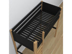 Wooden loft bed N06 Black / Natural Oak 80x190 FLJF51879