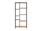 Bookshelf 80x30x180 cm Steel and engineered wood BJHK05283