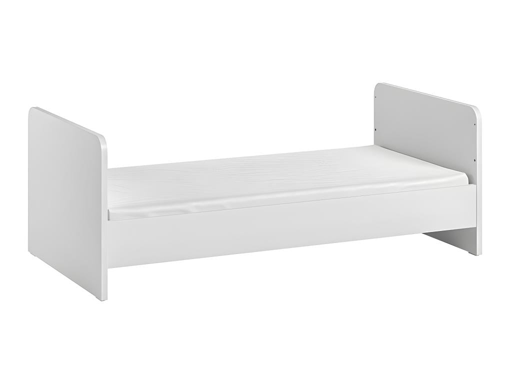 Convertible bed 70x140 and 2-door wardrobe Boisona White GDCU99379