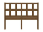 Honey Brown Headboard 205.5x4x100 cm Solid Pine Wood SQSY53335
