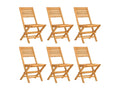 7-Piece Garden Dining Set Solid Teak Wood ISJH85261