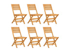 7-Piece Garden Dining Set Solid Teak Wood ISJH85261