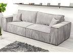 Boisona 3-seater convertible sofa in beige corduroy TCJE92632