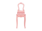 Dressing table set with stool, Rose 50x59x136 Paulownia TNOI59929