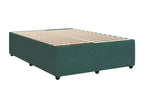 Dark Green Bed Frame 140x190 cm Velvet GMPV16758