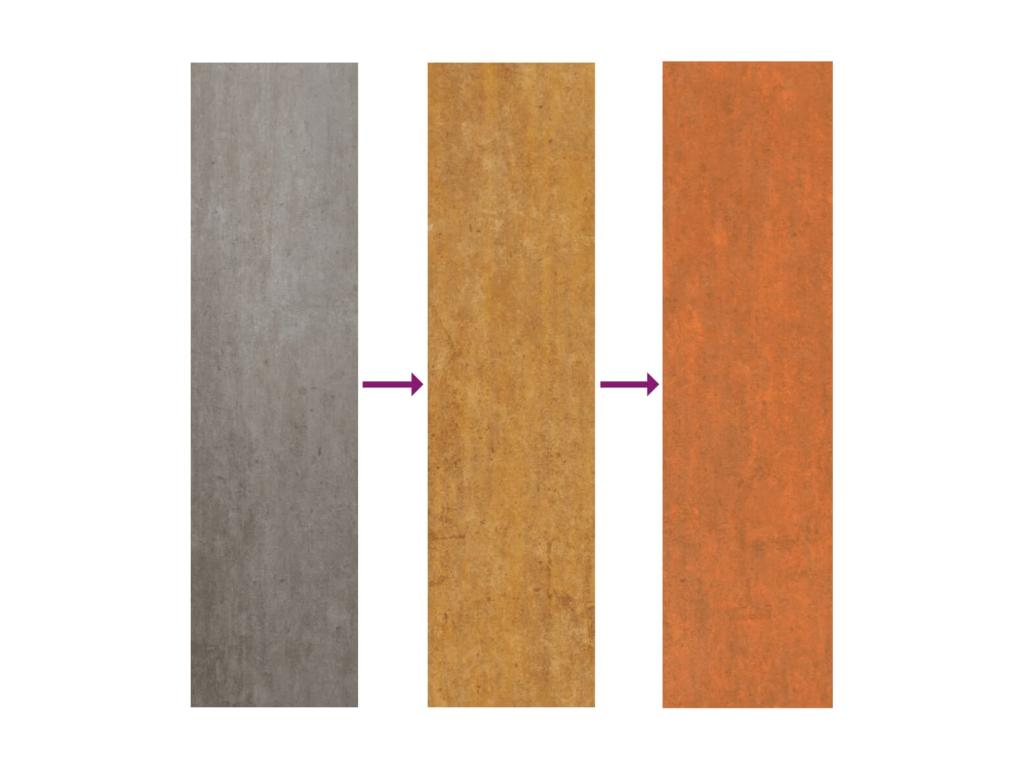 Rusty raised garden bed 600x80x45 corten steel ZYGK97260