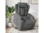 Dark Grey Fabric Reclining Armchair JRBS37538