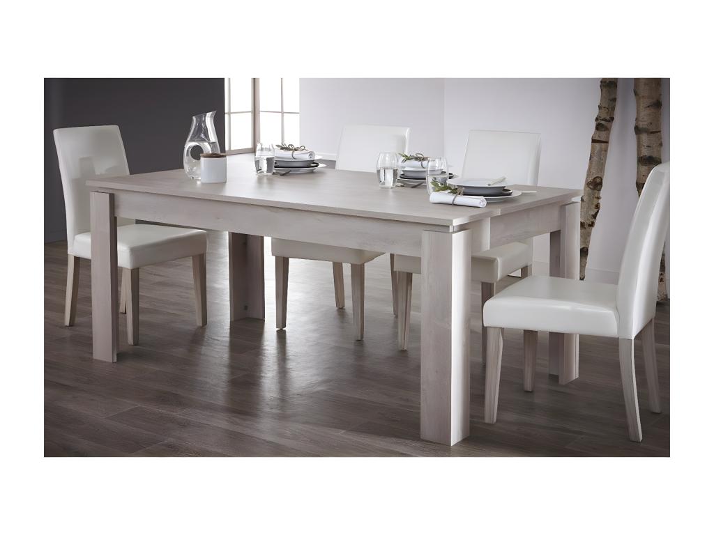Dining Table, Oak Finish, Seats 6-8 - L170x90cm - Nobellea SUHX83871