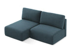 Boisona 3-seater left-hand corner sofa without armrest, convertible into jeans - Boisona BIDR58236