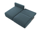 Boisona 3-seater left-hand corner sofa without armrest, convertible into jeans - Boisona BIDR58236