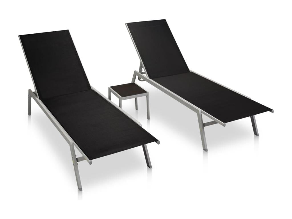 Set of 2 black sun loungers 200x58x32 cm 02 0012072 YRYU89777