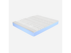 Memory foam mattress 160x190 cm, 17 cm high - Removable cover with Aloe vera lining - Baldo BJVS54827
