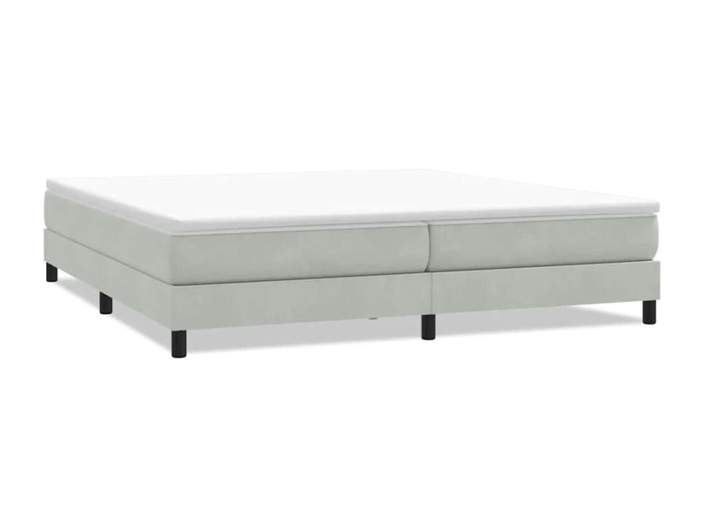 Nobellea bed base without mattress, light grey, 200x210cm HHMF77308