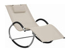 Cream sun lounger/bath chair, 155x65x83 cm, 02 0012556 QDHK07065