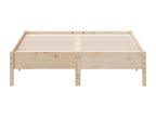 Bed frame 120x200 solid pine wood LNIC97364