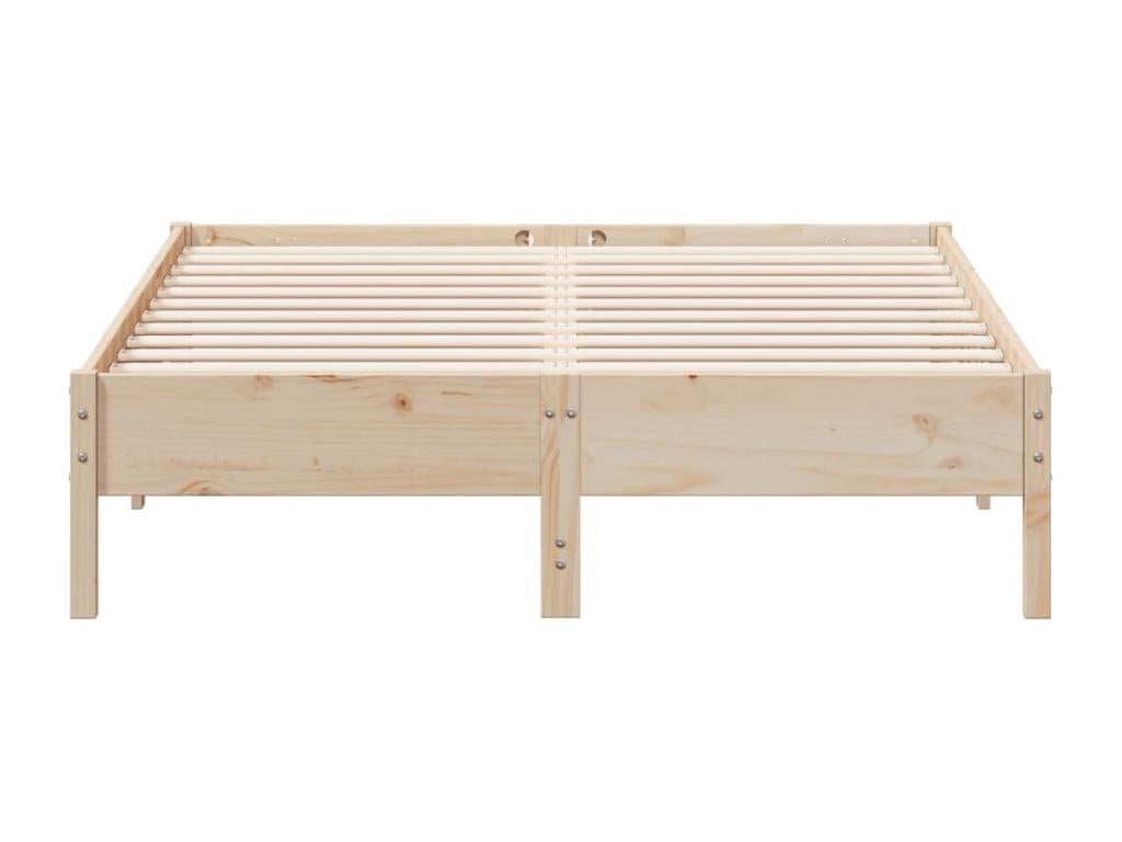 Bed frame 120x200 solid pine wood LNIC97364