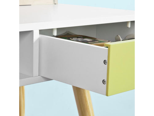 Computer Console Desk, Side Table, Secretary Desk - 1 Drawer FWT24-W FJYD98459