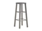 Set of 2 anthracite MDF bar stools GCAD06637
