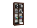 Boisona R80 Wenge Office Bookcase, 80 cm Wenge Front, 8 Shelves, 80x35x180 cm UBXS79533