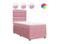 Nobellea bed base with mattress, Rose 90x200 cm, Velvet GQYZ23433