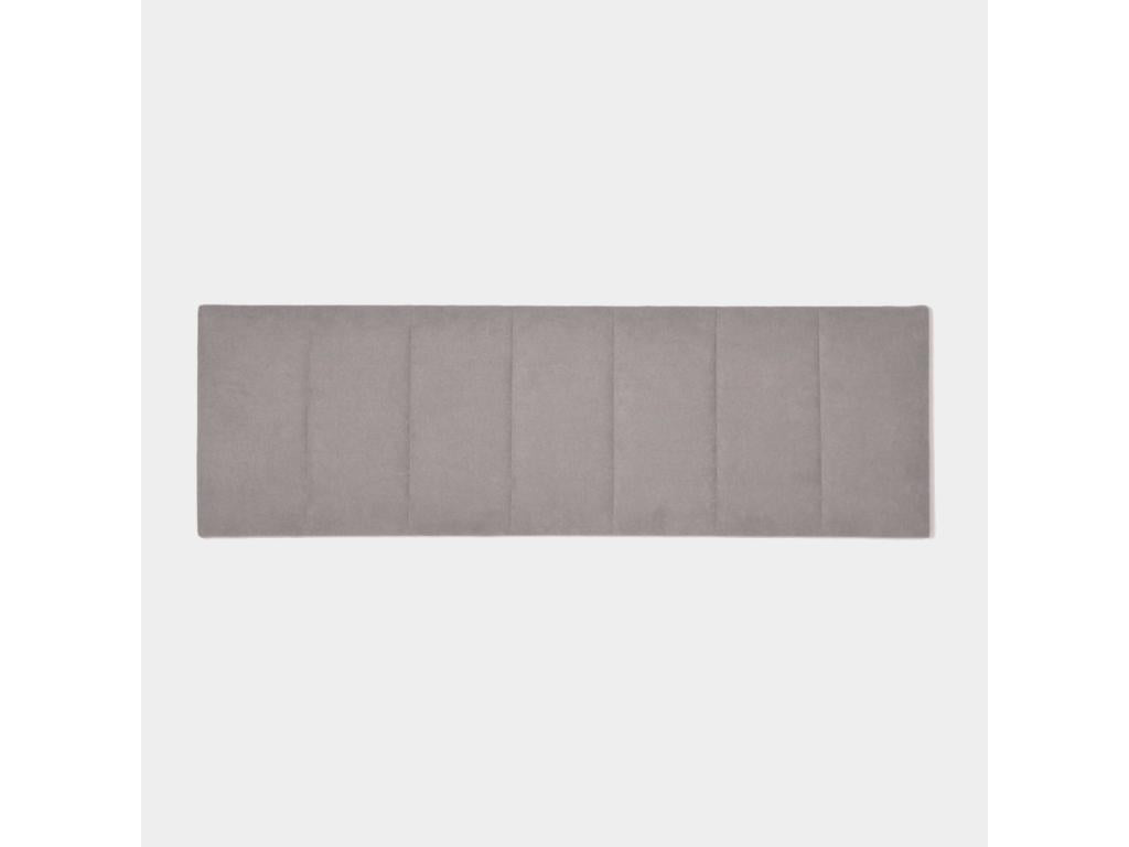 Double headboard in grey fabric 166x53 cm - Nobelea KXDL52487