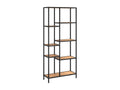 Bookshelf 80x30x180 cm Steel and engineered wood BJHK05283