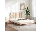 Solid pine wood bed frame 140x200 cm ZKBR57892