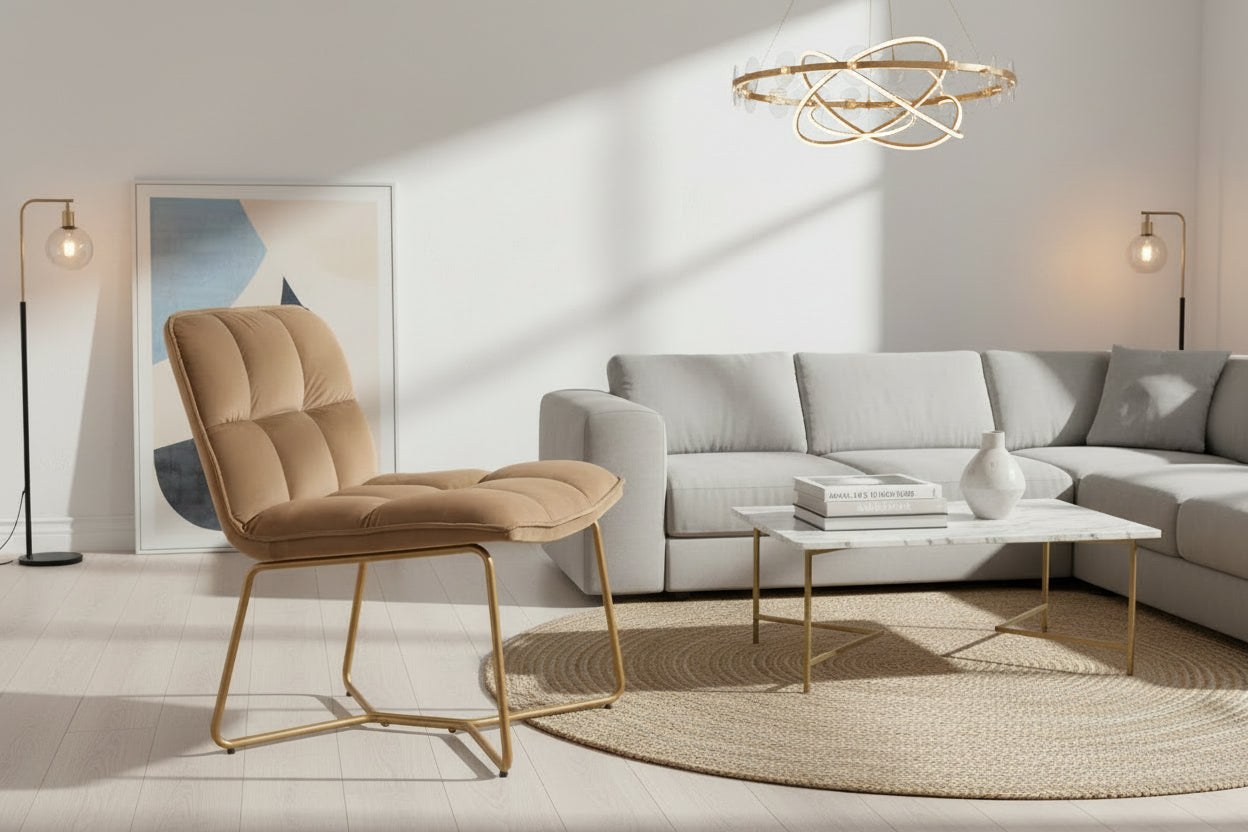 CORL11647 Metal Armchair