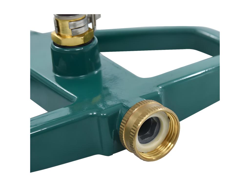 Elariva Premium - Rotary Sprinkler Green 21x22x13 cm Metal GZBQ37029